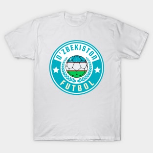 Ozbekiston Futbol T-Shirt